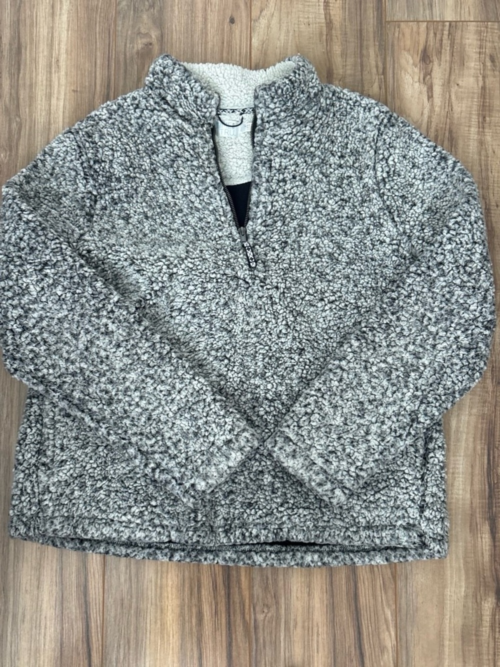 Grey Quarter Zip Fleece